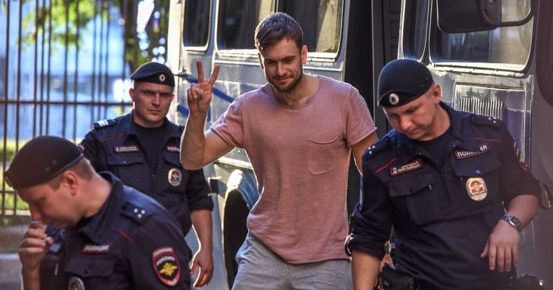 Peter Verzilov of Pussy Riot out of hospital after recovering from poisoning