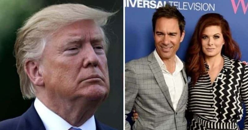 'Will & Grace' stars Eric McCormack, Debra Messing call for Trump supporters in Hollywood to be outed, get slammed