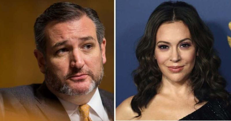 Alyssa Milano challenges Ted Cruz for debate over 'God-given’ gun rights so that people ‘can hear his b******t 1st hand’