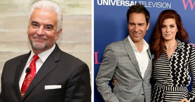 Seinfeld actor John Hurley says he is 'embarrassed' for Will & Grace costars Debra Messing and Eric McCormack amid Trump feud