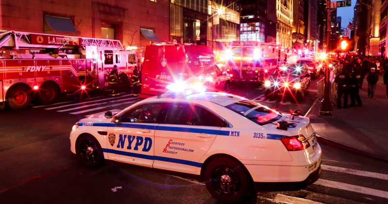 Man hurls milk at NYPD cop evacuating residents during fire, officers say assaults are making it 'impossible to do our job'