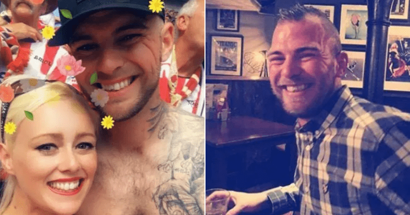 Man who had 20 beers leaps off seventh-floor hotel balcony after having a 'minor argument' with his girlfriend