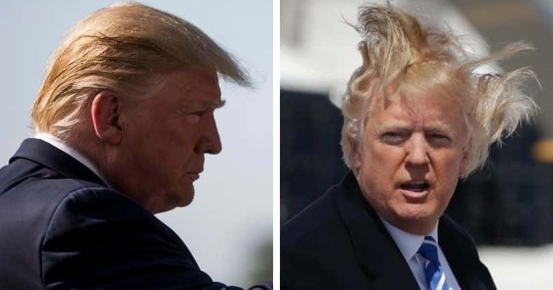 Trump says his hair 'may not be great' but 'it’s better than most of my friends who are the same age'