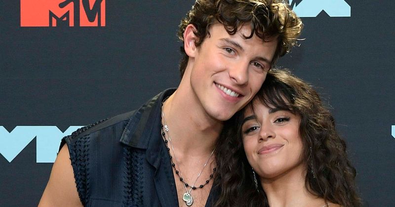 Shawn Mendes and Camila Cabello post video of bizarre, sloppy kiss to get back at critics who said they 'kiss like fish'