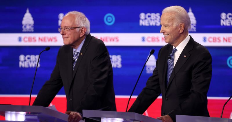 Joe Biden accidentally calls Bernie Sanders 'president' during Democratic debate, corrects it as 'my friend'