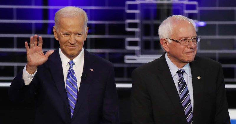 Joe Biden accidentally calls Bernie Sanders 'president' during Democratic debate, corrects it as 'my friend'