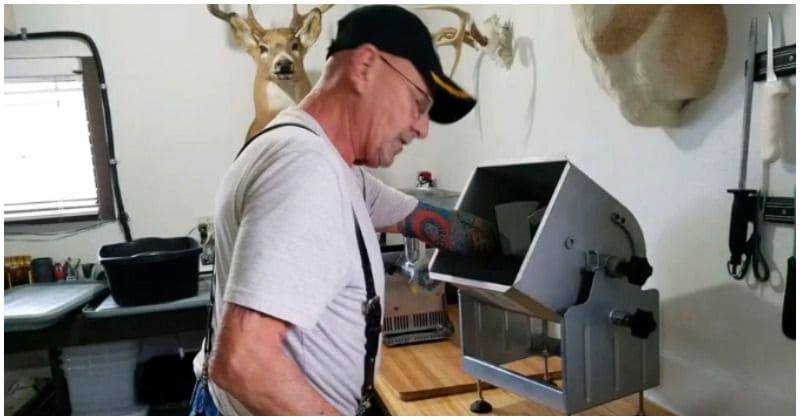 Veteran forced to amputate arm after it gets stuck in a meat mixer, says: "I went through Vietnam. I can handle this"