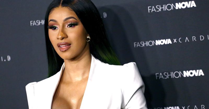Cardi B shows off amazing twerking skills in beaded fuchsia jumpsuit at Music Midtown Festival in Atlanta