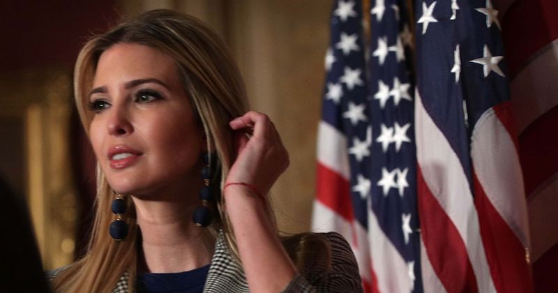 Ivanka Trump sets pulses racing as she flashes her toned legs in stylish green dress with thigh-high slit