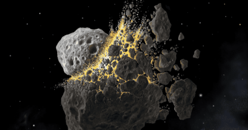 Dust from giant asteroid crash caused ice age 466 million years ago and boosted biodiversity on Earth