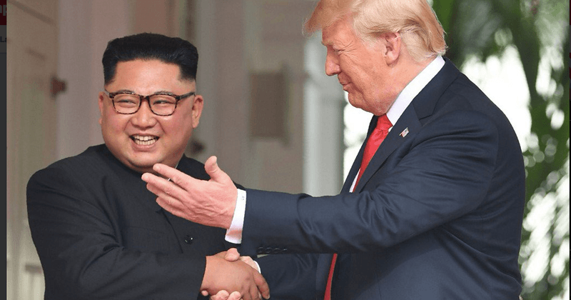 BRO CODE: Donald Trump gushes over how he and Kim "fell in love" after exchanging "beautiful" letters