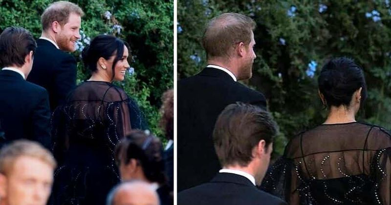 Meghan Markle stuns in sheer black Valentino dress worth $13K at friend Misha Nonoo's star-studded wedding in Rome