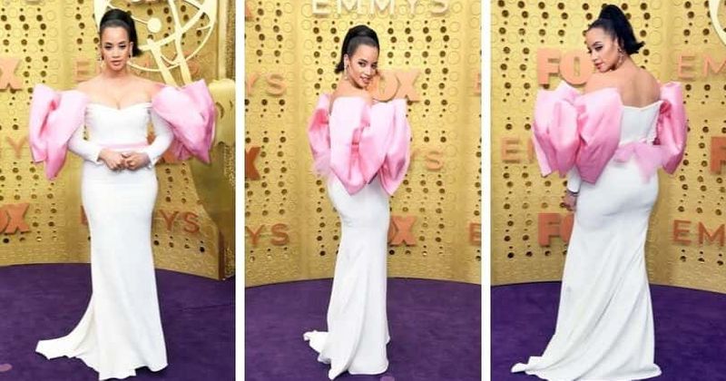 Emmys 2019: People compare Dascha Polanco's dress to 'shrimp cocktails' and 'pool floaties'