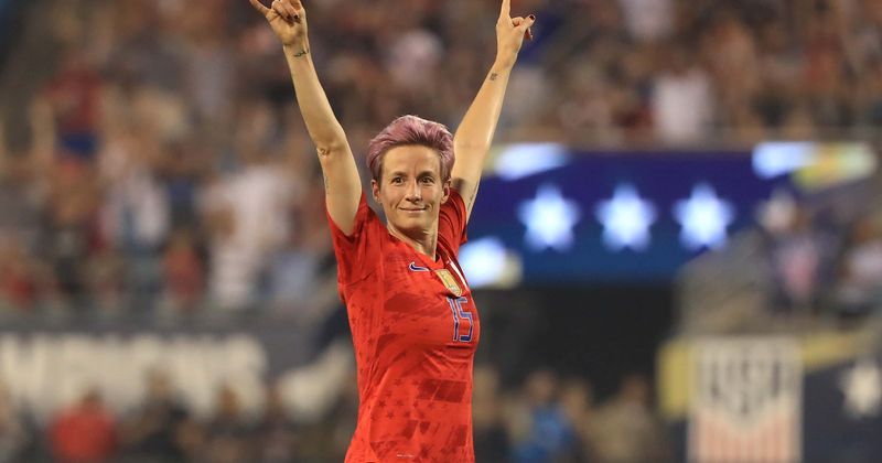 Megan Rapinoe praises footballers Raheem Sterling, Koulibaly for fight against racism as she takes FIFA best woman player award