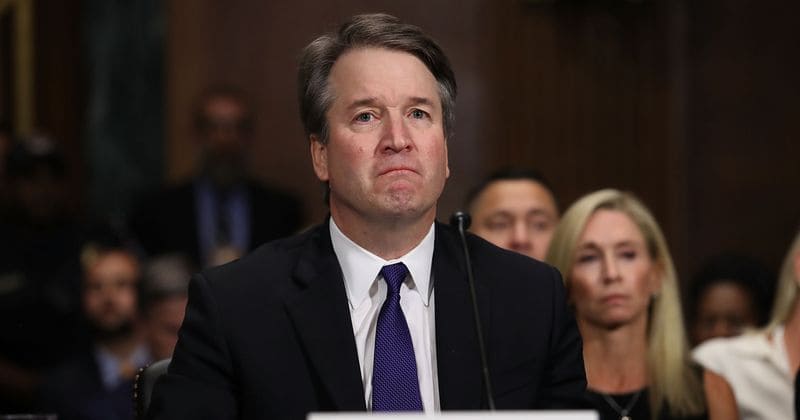 Anonymous woman claims Brett Kavanaugh and friend 'took turns' to rape her in the backseat of a car when driving her home from a party