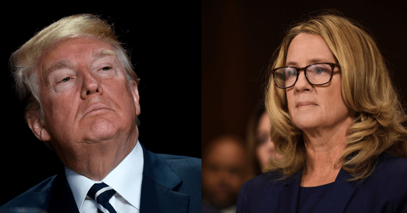 "She only drank one beer": Trump mocks Kavanaugh accuser Christine Ford after being praised for not attacking her testimony