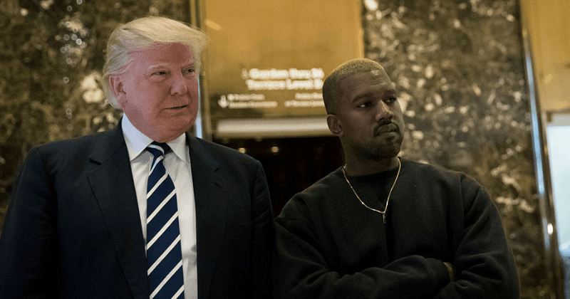 Kanye West "loves Donald Trump" and talks about him "all the time," according to source close to rapper