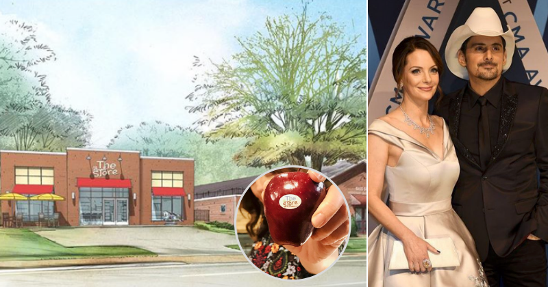 Country singer Brad Paisley and actress wife Kimberly are opening a free grocery store to help people in need
