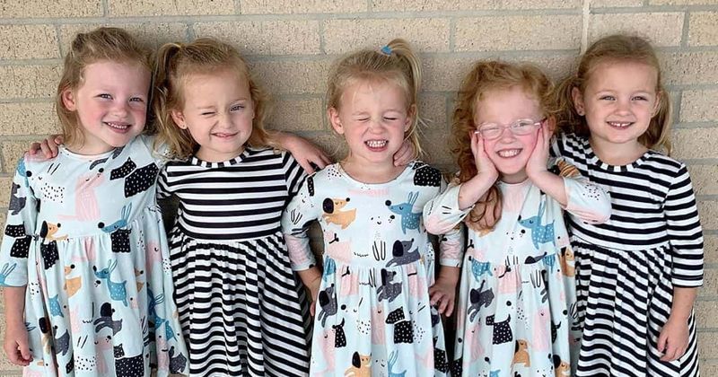 Outdaughtered's Danielle Busby shares a picture of her quints and calls them a 'work of God'