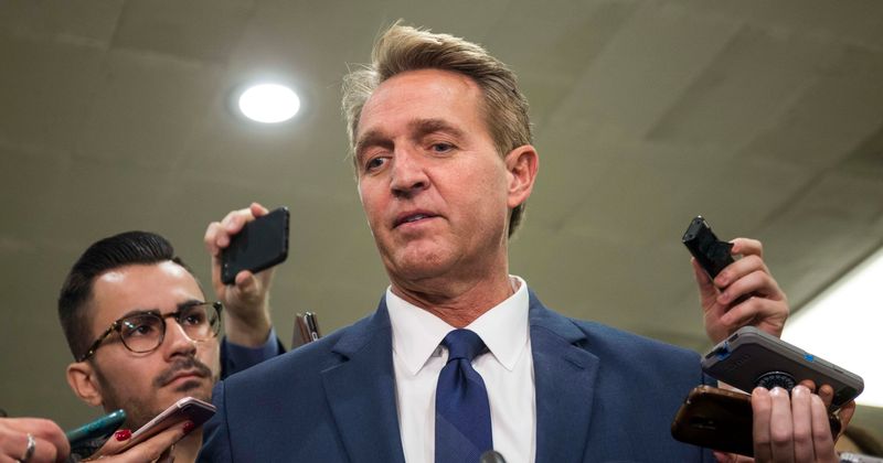 Jeff Flake tells fellow Republicans to ditch Trump and 'save their souls' as his actions 'warrant impeachment'