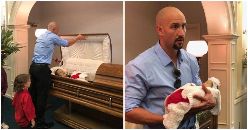 After wife and unborn child killed by drunk driver, dad shares heartbreaking pictures of them in coffin to help petition for stricter laws
