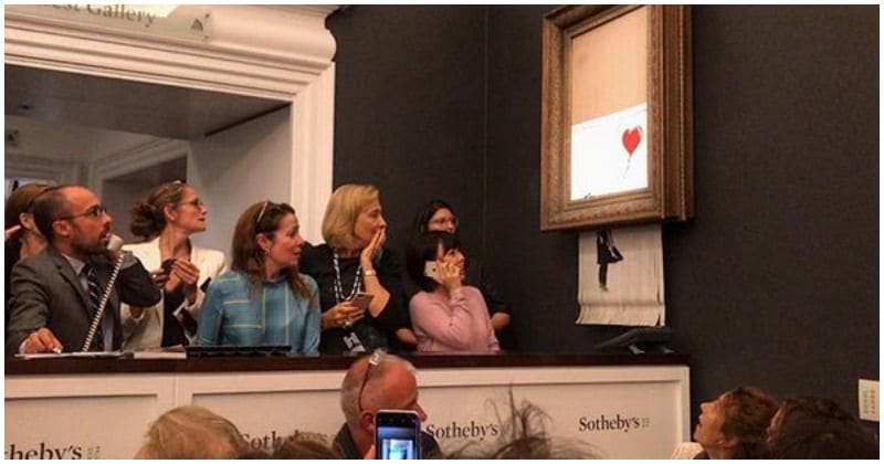 Banksy reveals how he executed plan to shred $1.1 million painting after it was sold at Sotheby's auction