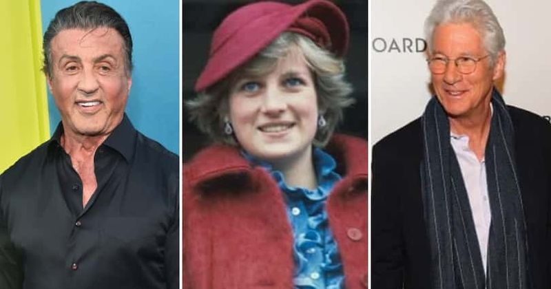 Elton John says 'flirty' Diana brought Richard Gere and Sylvester Stallone to blows as both tried to woo her at a party