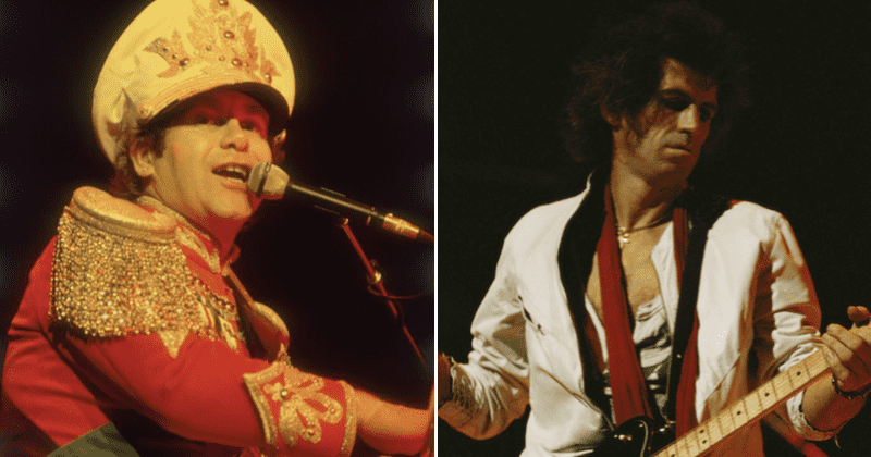 Elton John says cocaine made him a violent monster who earned Rolling Stones' Keith Richards' disapproval