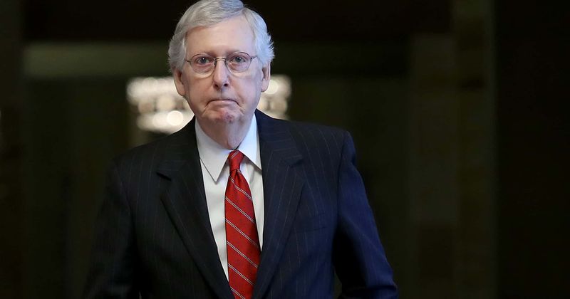 Mitch McConnell says Trump's impeachment will fail 'with me as majority leader' in campaign ad