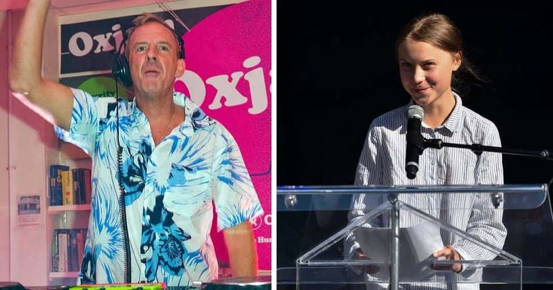 Fatboy Slim remixes Greta Thunberg's UN speech in epic 'Right Here, Right Now' mashup and concert crowd goes wild