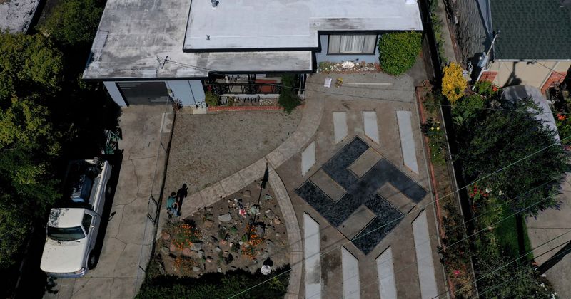 Holocaust memorial vandalized on Yom Kippur eve days after swastika, 'Trump' is spray-painted on Yale Law School steps