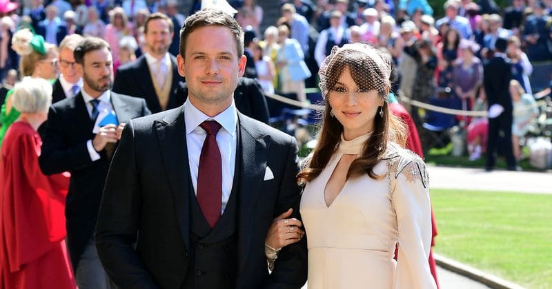 Troian Bellisario and Patrick J. Adams welcome baby girl, and the "world just got 8lbs heavier"
