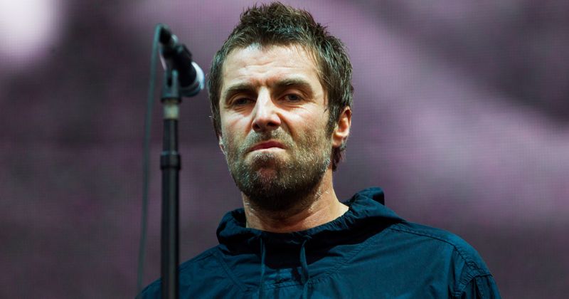 Surveillance footage shows Liam Gallagher grabbing girlfriend by the throat at London restaurant