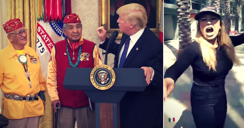 Mexican woman calls out undocumented immigrants and backs President Trump's 2020 re-election in viral rant