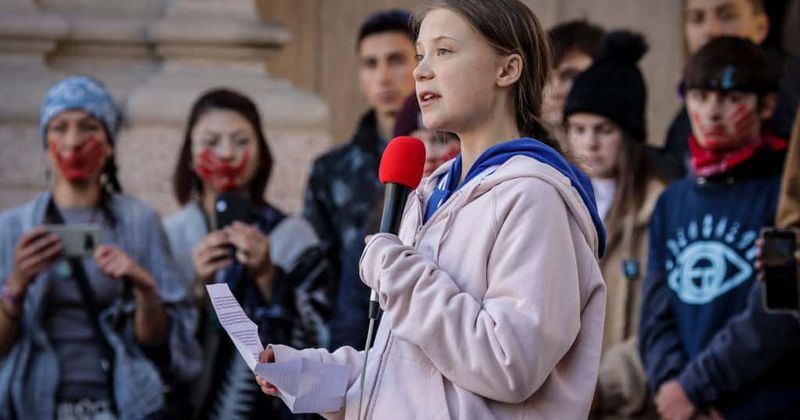 Greta Thunberg fails to let Nobel snub affect her as she addresses climate change protesters in Denver: 'I'm not disappointed'