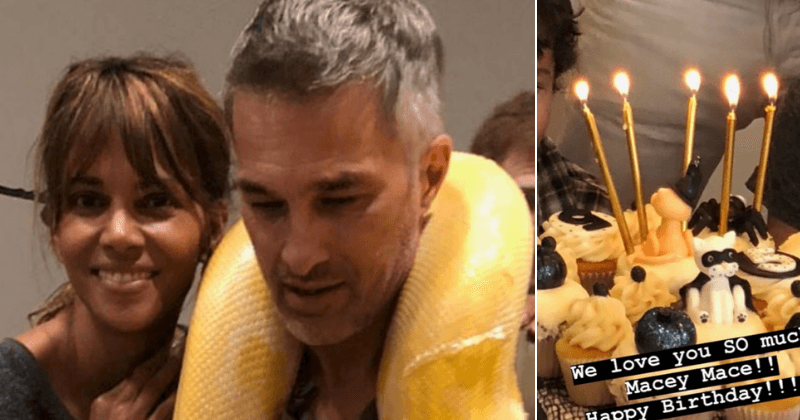 Halle Berry reunites with ex Olivier Martinez for their son Maceo's birthday party