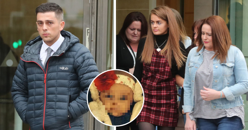Months after father was cleared of her murder, coroner rules 14-week-old baby died of brain injury from 'violent shaking'
