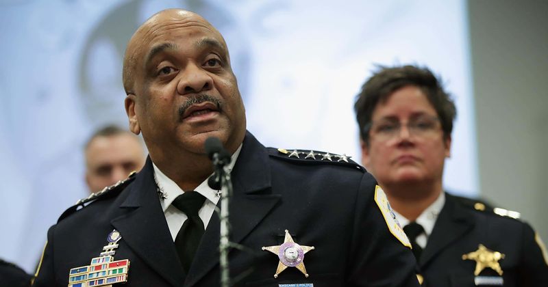 Chicago top cop Eddie Johnson who was not tested for alcohol after being found passed out in his car calls for an investigation on himself