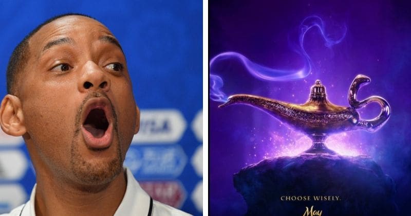 Will Smith unveils first poster for Disney's live-action 'Aladdin'