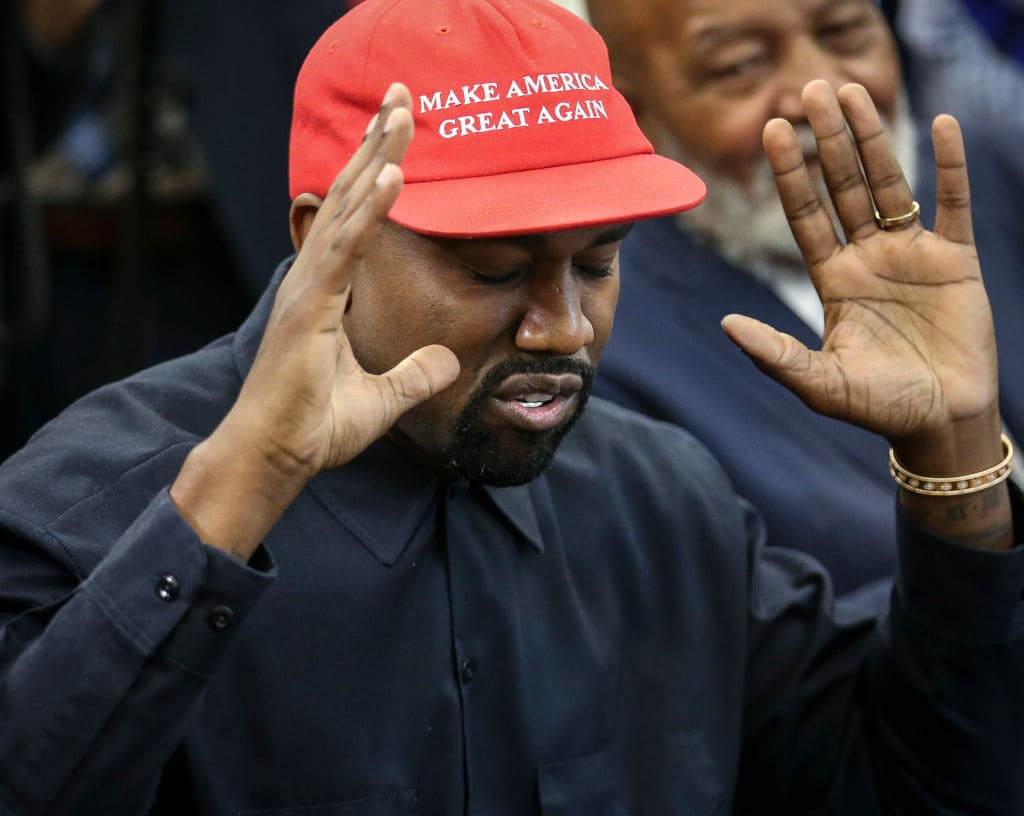 Trump called Kanye a "genius" in an interview on the TV show Fox and Friends
