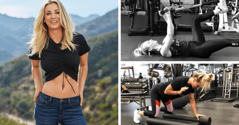 Kaley Cuoco reveals the secret to falling in love with the gym and her post-injury workout routine