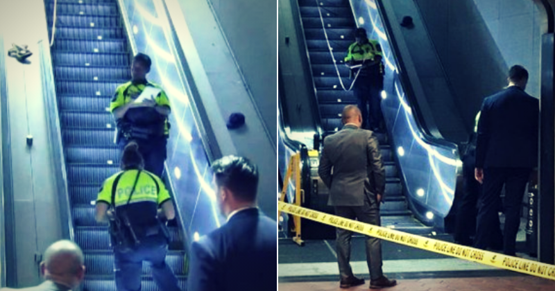 Wheelchair-bound man dies after tumbling down escalator at DC metro station