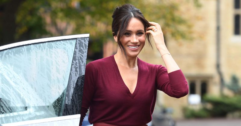 Meghan Markle's outfit at Princess Eugenie's wedding sparks pregnancy rumors