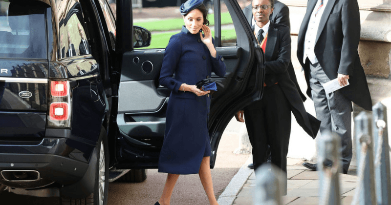 Meghan Markle's outfit at Princess Eugenie's wedding sparks pregnancy rumors