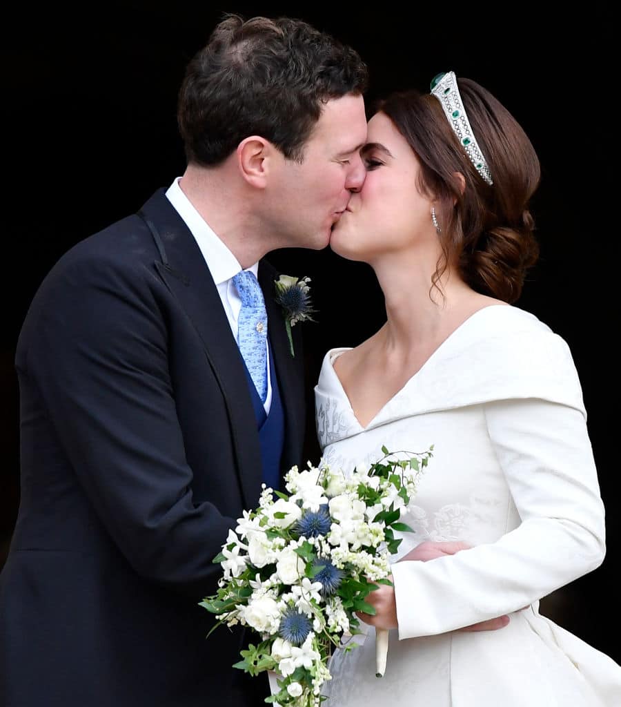 Eugenie wanted to honor the people who looked after her by keeping the scar exposed (Getty Images)