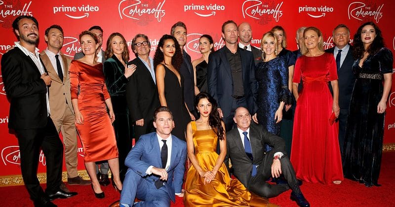 Cast and crew of 'The Romanoffs' turn show's launch party into a star-studded affair