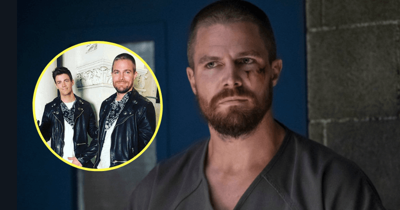 'Elseworlds': Arrowverse BTS photos show Barry Allen and Oliver Queen twinning like pros in much-awaited crossover episode