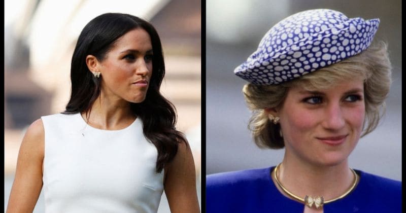 Meghan Markle's moving tribute to Princess Diana as she wears her butterfly earrings and bracelet on first royal outing since pregnancy announcement
