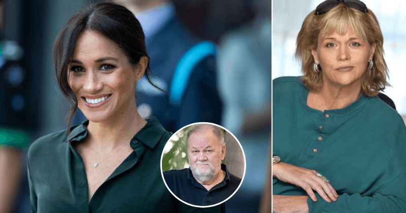 'Include dad or I won't be happy': Meghan Markle's sister Samantha hopes royal baby will bring family together