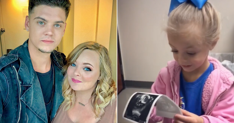 Tyler Baltierra shares adorable clip of daughter Nova looking at her sibling's sonogram